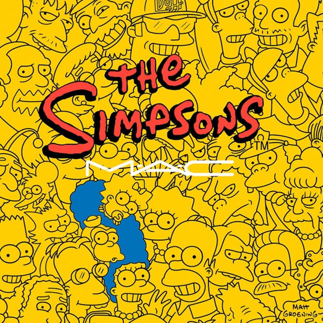 M.A.C выпустит коллекцию по мотивам «Симпсонов»