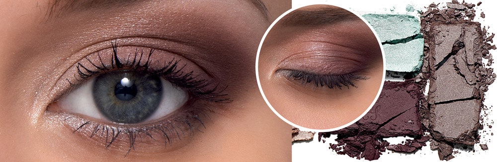 Тестклуб Allure макияж глаз тенями из весенних коллекций