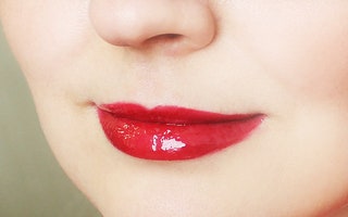 Double Intensit от Chanel сразу после нанесения.