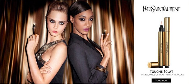 Кара Делавинь и Джордан Данн для YSL Beauty