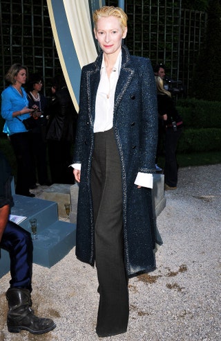 Тильда Суинтон в Chanel