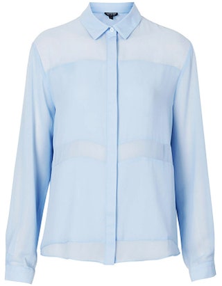 Блузка из полиэстера 1299 руб. Topshop
