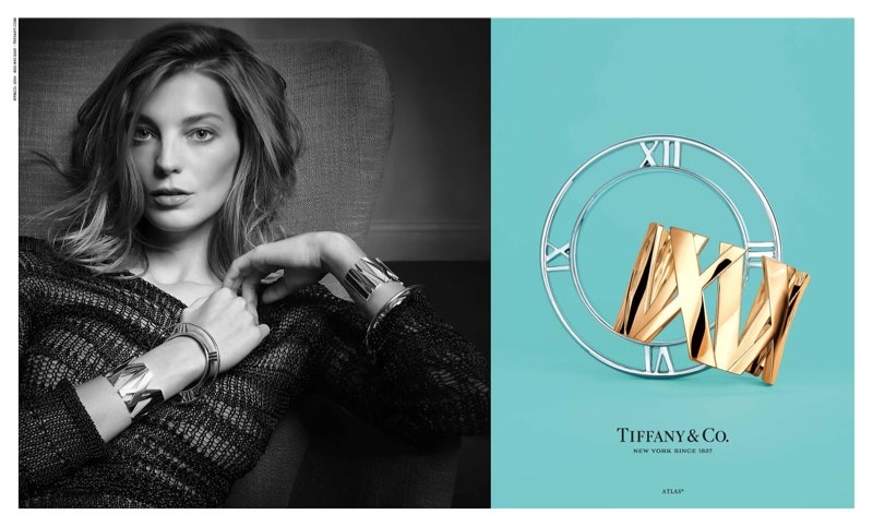 Дарья Вербова в рекламной кампании TiffanyampCo.
