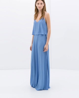 Платье с вырезом на спине 3999 руб. Zara
