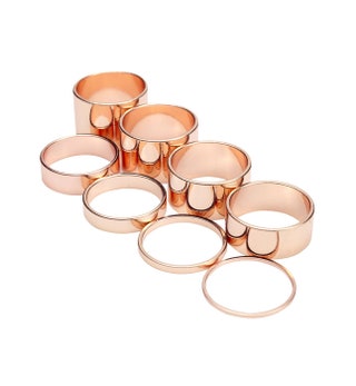 Металлические кольца 450 руб. за набор Lady Collection