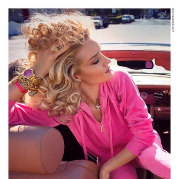 Супермодели в рекламе Juicy Couture весна-лето 2014