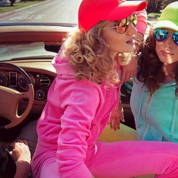 Супермодели в рекламе Juicy Couture весна-лето 2014