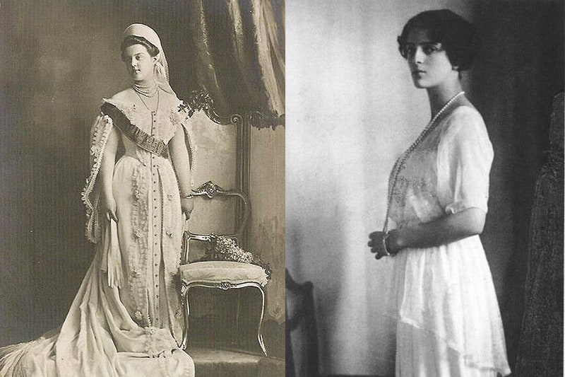 Княгиня Мария Павловна и княгиня Ирина РомановаЮсупова