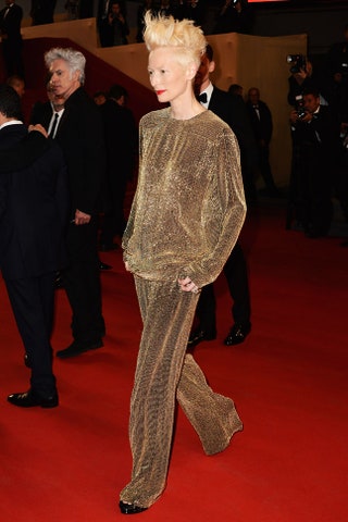 Тильда Суинтон в Haider Ackermann