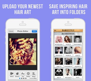 Bangstyle  бесплатно . Приложение собирает в режиме онлайн фото работ известных парикмахеров и стилистов а вы любуетесь...