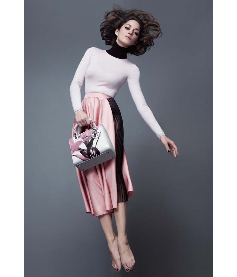 Марион Котийяр в новой рекламной кампании Dior