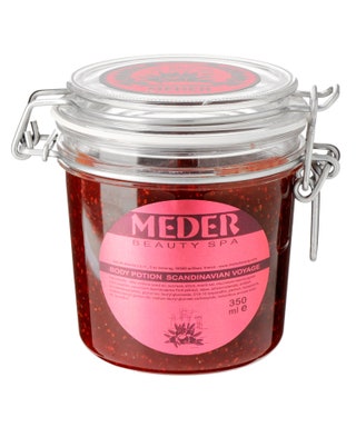 Многофункциональное средство для тела Meder Beauty SPA Body Potion  . Одновременно очищает отшелушивает и увлажняет кожу.