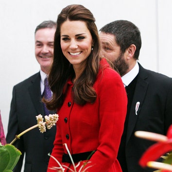 Красна девица: Кейт Миддлтон и принц Уильям в новозеландском ботаническом саду