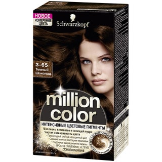 Краска на основе пудры Million Color 365 «Темный шоколад» 260 руб. Schwarzkopf