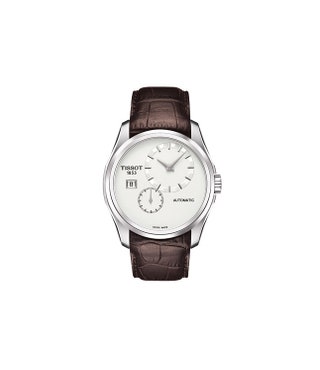 Часы из стали на кожаном ремешке 27thinsp490 руб. Tissot