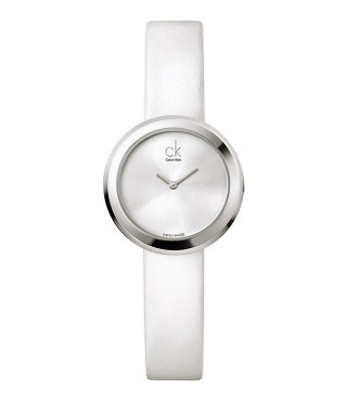Часы из стали на кожаном ремешке 8500 руб. Calvin Klein Watches  Jewelry