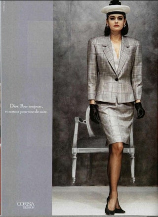 Christian Dior Haute Couture весналето 1987