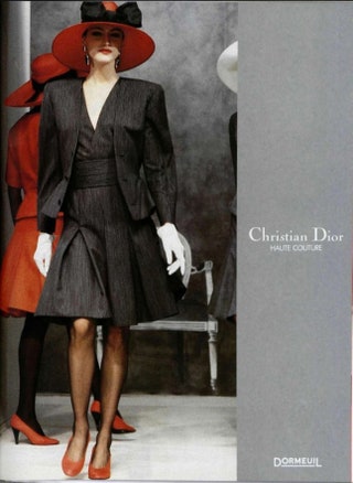 Christian Dior Haute Couture весналето 1987