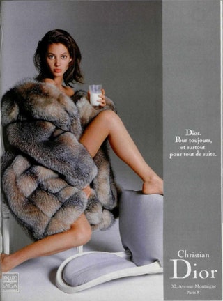 Christian Dior осеньзима 19881989