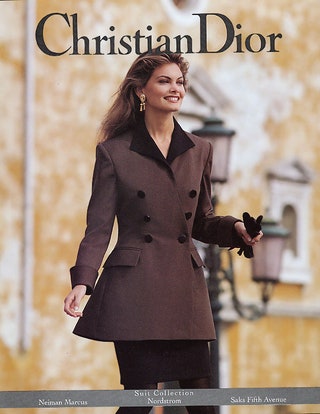 Christian Dior осеньзима 19931994