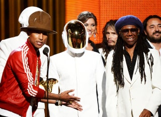 Фаррелл Уильямс Daft Punk Найл Роджерс