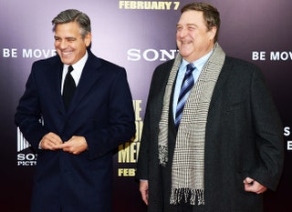 Джордж Клуни и Джон Гудман