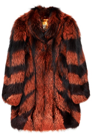 «Меха Екатерина» пальто из меха лисы 80 000 руб.
