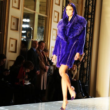 Самые яркие моменты показа Atelier Versace весна-лето 2014 в Париже