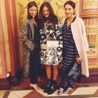 ngoldenberg — Наталья Гольденберг с подругами на ювелирной выставке Chanel