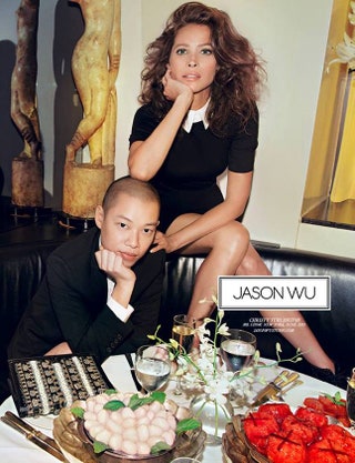 Кристи Тарлингтон в рекламной кампании Jason Wu осеньзима 20132014