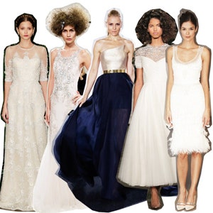 Лучшие платья Недели свадебной моды в Нью-Йорке