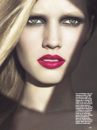 Американский Allure январь 2008.