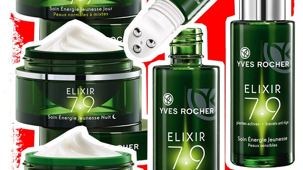 Yves Rocher представляет новый антивозрастной комплекс Elixir 7.9
