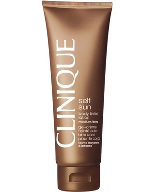 Увлажняющее молочко для тела с эффектом автозагара Clinique Self Sun Body Daily Moisturizer