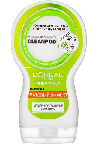 Гель для умывания quotМатовый эффектquot Pure zone L'Oral 248 руб.