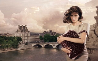 Летиция Каста в рекламной кампании Louis Vuitton осеньзима 20082009
