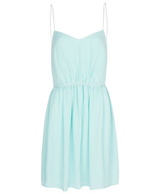 Шифоновое платье 1299 руб. Mango