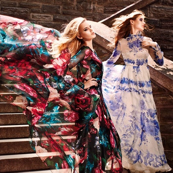 Тренд лета 2013: платья с цветами