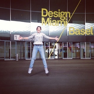 Ксения Чилингарова на Design Miami Basel в Майами