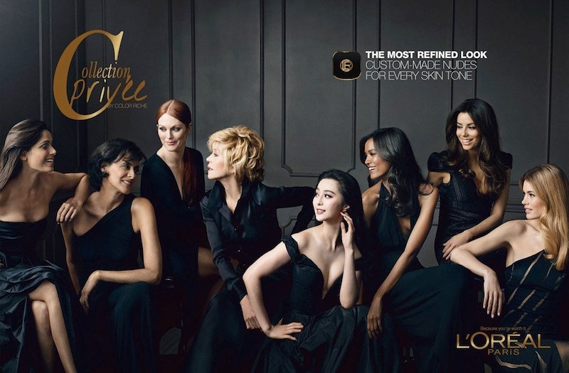 8 «посланниц красоты» в новой кампании L'Oral Paris