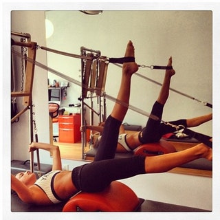 irinashayk — Ирина Шейк в спортзале