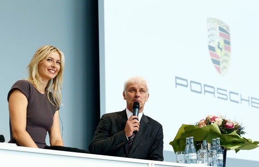 Мария Шарапова — лицо Porsche