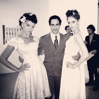cocorocha — перед показом Zac Posen