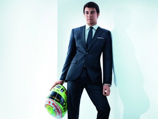 Серхио Перес в рекламе Boss McLaren.