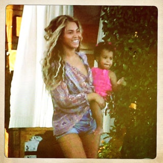 beyonce — Бейонсе с дочерью Айви Блю