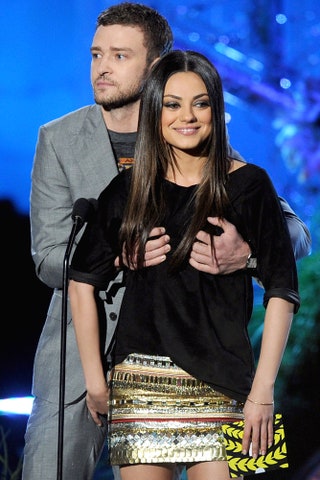 2011 С Тимберлейком на церемонии вручения MTV Music Awards в ЮниверсалСити Калифорния. «Это была шутка. А потом все...