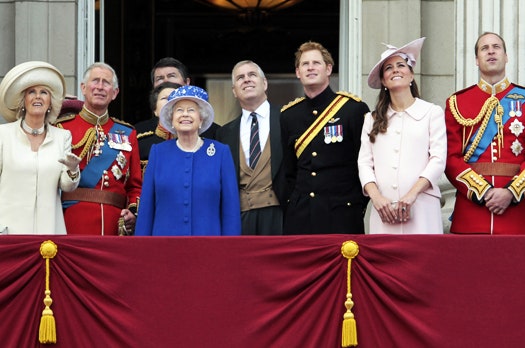 Парад в честь дня рождения королевы Елизаветы II