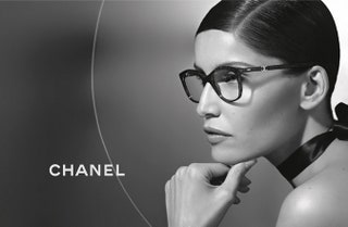 Летиция Каста в рекламе Chanel Eyewear.