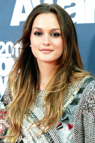 Лейтон на премии MTV Movie Awards 5 июня 2011 года. В 2011 году Лейтон попробовала контрастное окрашивание.