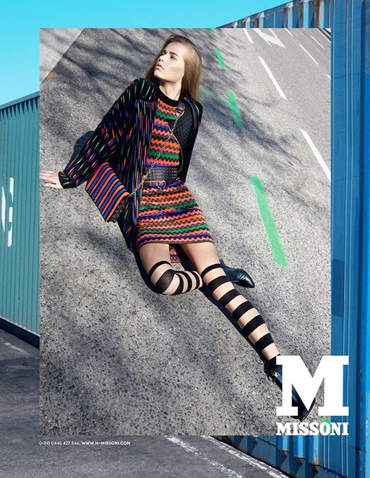 M Missoni первый взгляд на осеннюю кампанию